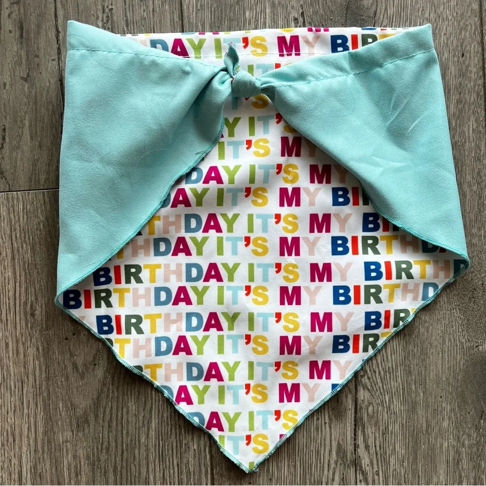 Buttons & Bones “It’s My Gotcha Day” Pet Bandana It’s My Birthday Party
